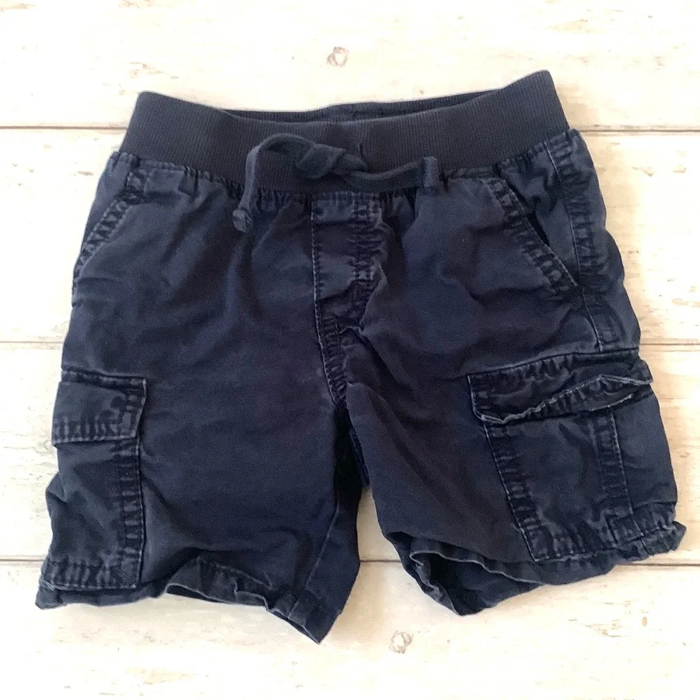 Gymboree 18-24m Baby Toddler Boys Cargo Shorts Navy Blue 18m 24m